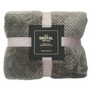 Fall Throw Blanket Reduced!VOYOAO Soft Warm Plaid Fleece Bed Blanket Large Mesh Flannel Blankets Thick Breathable